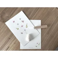 Kaartpin Boeketje Hartjes